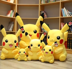 Pokemon Kawaii Pikachu Cute Plush Toys Plush Dolls Anime Shooting Pillow Birthday Christmas Gift for Kids Friends Boys